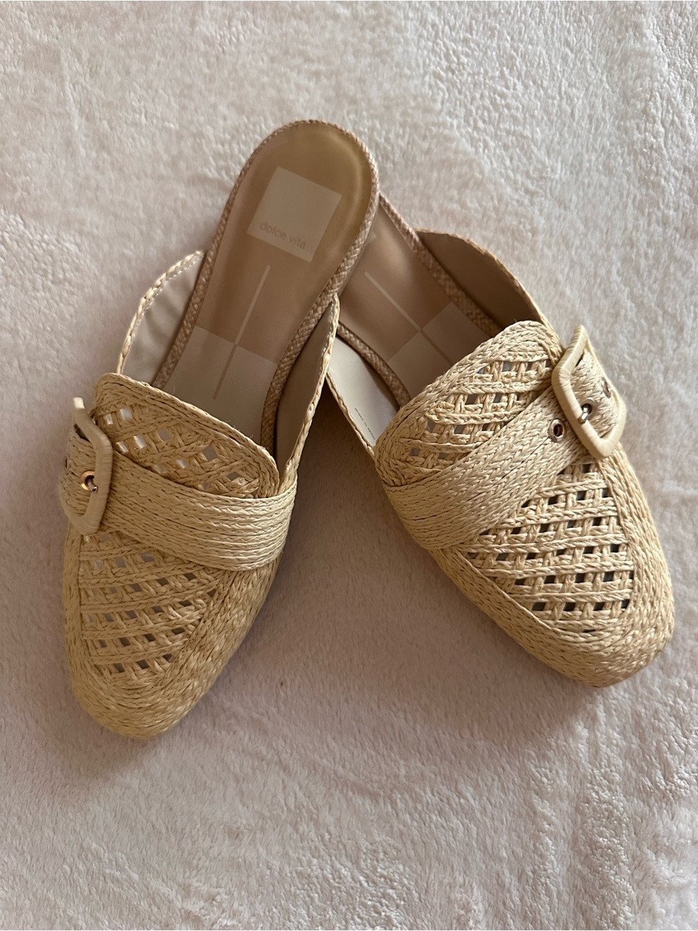 Dolce Vita Woven Buckle Mule